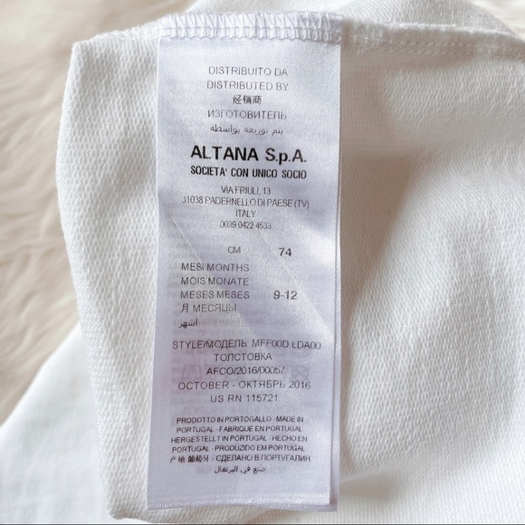 Sold 💫💫Moschino baby sweatshirt 9-12 month - Picture 5 of 5